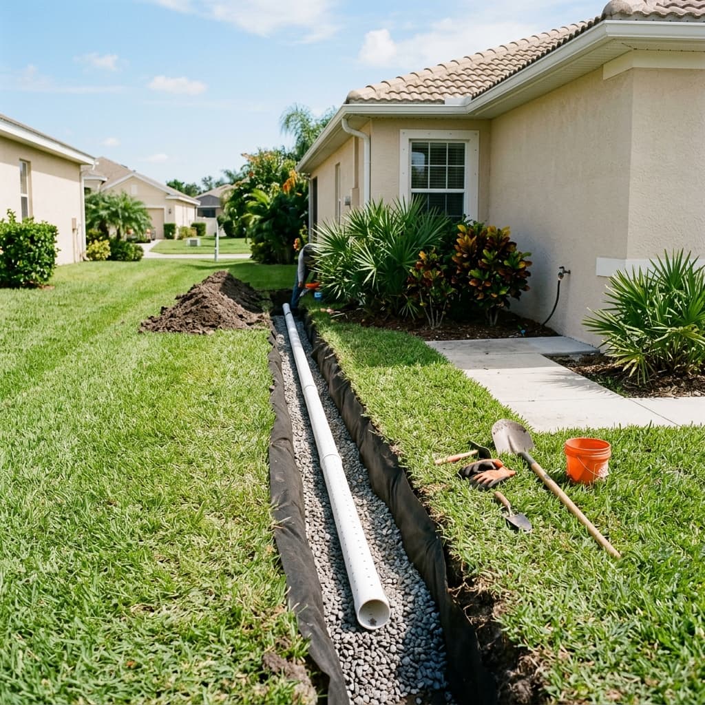 French Drain vs Sump Pump: Which One Does Your Florida Home Need?