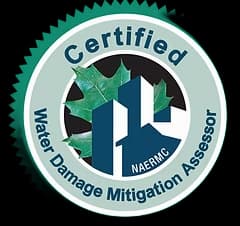 NAERMC Certified Water Damage Mitigation Assessor seal
