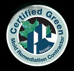 NAERMC Certified Green Mold Remediation Contractor seal